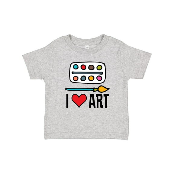 Inktastic Painting I Love Art Boys or Girls Baby T-Shirt