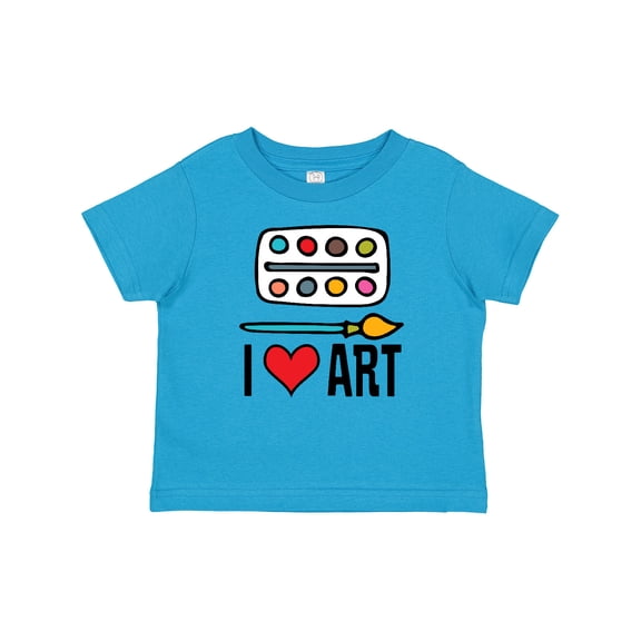 Inktastic Painting I Love Art Boys or Girls Baby T-Shirt