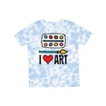 thumbnail image 1 of Inktastic Painting I Love Art Boys or Girls Toddler T-Shirt, 1 of 5