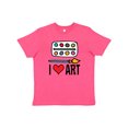 thumbnail image 1 of Inktastic Painting I Love Art Youth T-Shirt, 1 of 5