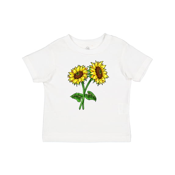 Inktastic Pair of Sunflowers Boys or Girls Baby T-Shirt