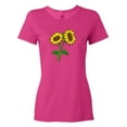thumbnail image 1 of Inktastic Pair of Sunflowers Women's T-Shirt, 1 of 5