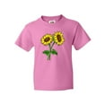 thumbnail image 1 of Inktastic Pair of Sunflowers Youth T-Shirt, 1 of 5