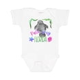 thumbnail image 1 of Inktastic Palm Bay Florida Cute Swimming Manatee Boys or Girls Baby Bodysuit, 1 of 5
