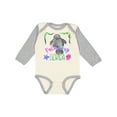 thumbnail image 1 of Inktastic Palm Bay Florida Cute Swimming Manatee Boys or Girls Long Sleeve Baby Bodysuit, 1 of 5
