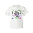thumbnail image 1 of Inktastic Palm Bay Florida Cute Swimming Manatee Youth T-Shirt, 1 of 5