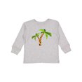 thumbnail image 1 of Inktastic Palm Trees Boys or Girls Long Sleeve Toddler T-Shirt, 1 of 5