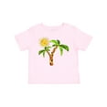 thumbnail image 1 of Inktastic Palm Trees with Cute Smiling Sun Boys or Girls Baby T-Shirt, 1 of 5
