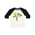 thumbnail image 1 of Inktastic Palm Trees with Cute Smiling Sun Boys or Girls Toddler T-Shirt, 1 of 5