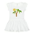 thumbnail image 1 of Inktastic Palm Trees with Cute Smiling Sun Girls Toddler Dress, 1 of 5