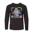 thumbnail image 1 of Inktastic Panama City Beach Florida Cute Swimming Manatee Long Sleeve Youth T-Shirt, 1 of 5