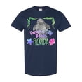 thumbnail image 1 of Inktastic Panama City Beach Florida Cute Swimming Manatee T-Shirt, 1 of 5
