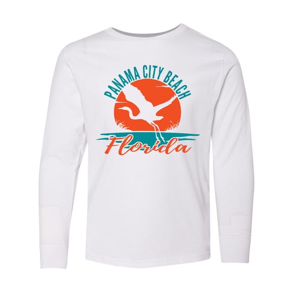 Inktastic Panama City Beach Florida Long Sleeve Youth T-Shirt