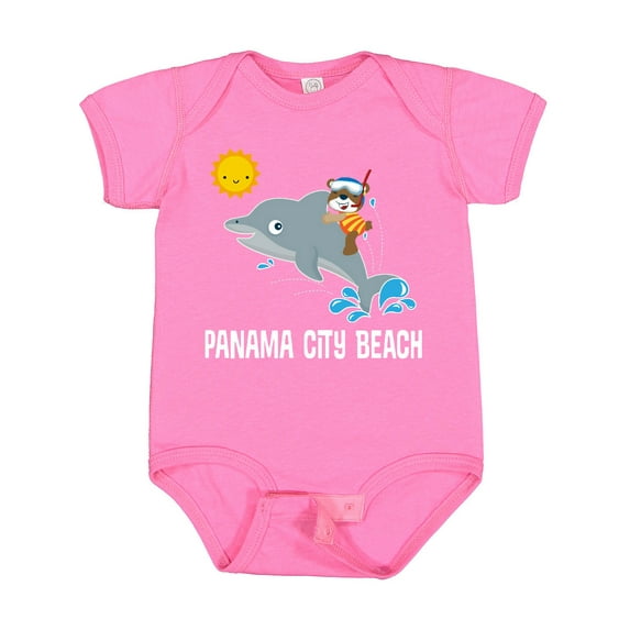 Inktastic Panama City Beach Florida Vacation Boys or Girls Baby Bodysuit