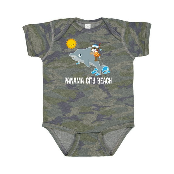 Inktastic Panama City Beach Florida Vacation Boys or Girls Baby Bodysuit
