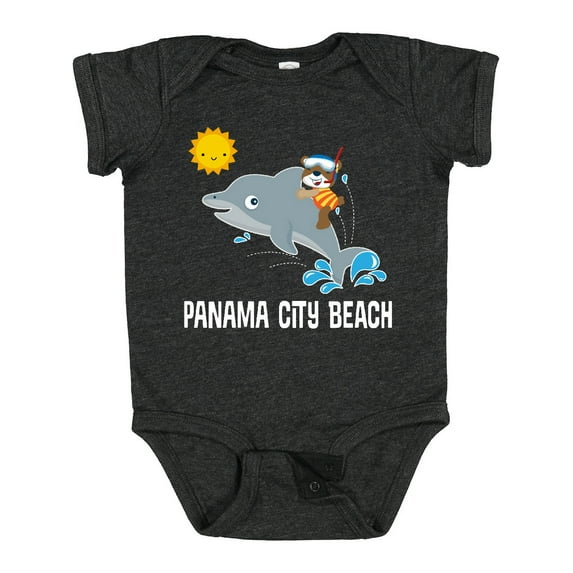 Inktastic Panama City Beach Florida Vacation Boys or Girls Baby Bodysuit