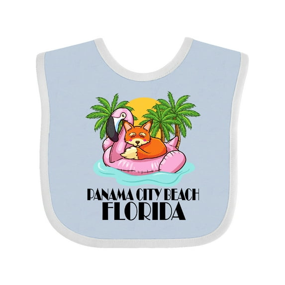 Inktastic Panama City Beach Vacation Girls Baby Bib