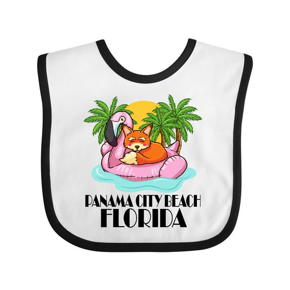 Inktastic Panama City Beach Vacation Girls Baby Bib