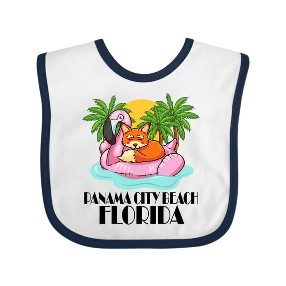 Inktastic Panama City Beach Vacation Girls Baby Bib