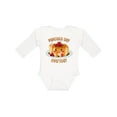 thumbnail image 1 of Inktastic Pancake Day Everyday- Smiling Stack of Pancakes Boys or Girls Long Sleeve Baby Bodysuit, 1 of 5