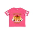 thumbnail image 1 of Inktastic Pancake Day Everyday- Smiling Stack of Pancakes Boys or Girls Toddler T-Shirt, 1 of 5
