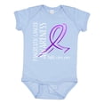 thumbnail image 1 of Inktastic Pancreatic Cancer Awareness- Fight, Care, Cure Boys or Girls Baby Bodysuit, 1 of 5