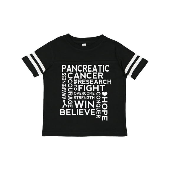 Inktastic Pancreatic Cancer Awareness Month Boys or Girls Toddler T-Shirt