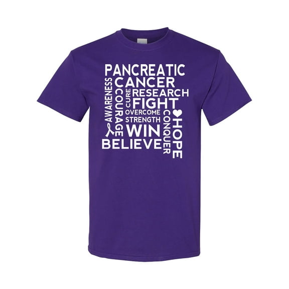 Inktastic Pancreatic Cancer Awareness Month T-Shirt