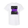 thumbnail image 1 of Inktastic Pancreatic Cancer Hope Love Cure T-Shirt, 1 of 5