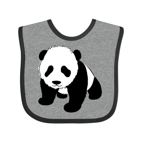 Inktastic Panda Bear Boys or Girls Baby Bib