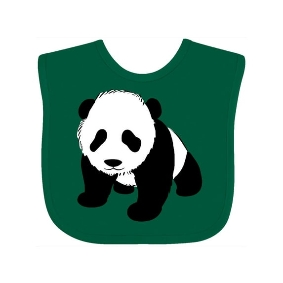 Inktastic Panda Bear Boys or Girls Baby Bib