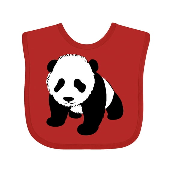 Inktastic Panda Bear Boys or Girls Baby Bib