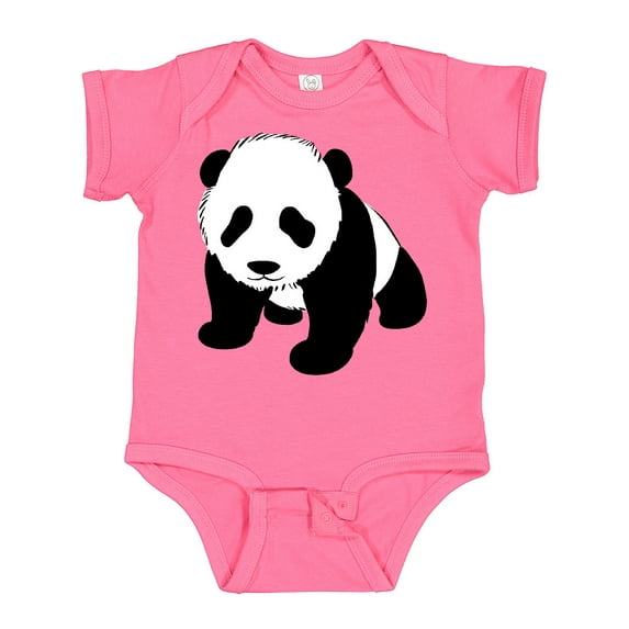 Inktastic Panda Bear Boys or Girls Baby Bodysuit