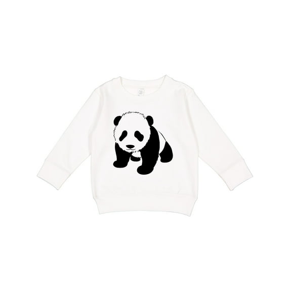 Inktastic Panda Bear Toddler Sweatshirt