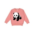thumbnail image 1 of Inktastic Panda Bear Toddler Sweatshirt, 1 of 4