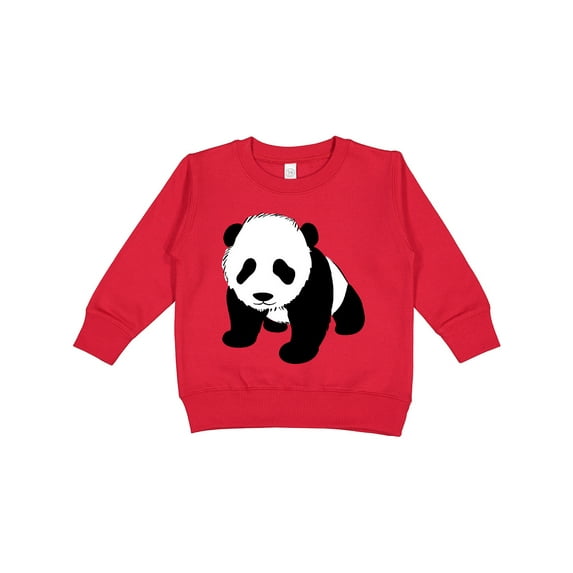 Inktastic Panda Bear Toddler Sweatshirt
