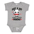 thumbnail image 1 of Inktastic Panda Lover Gift Boys or Girls Baby Bodysuit, 1 of 5
