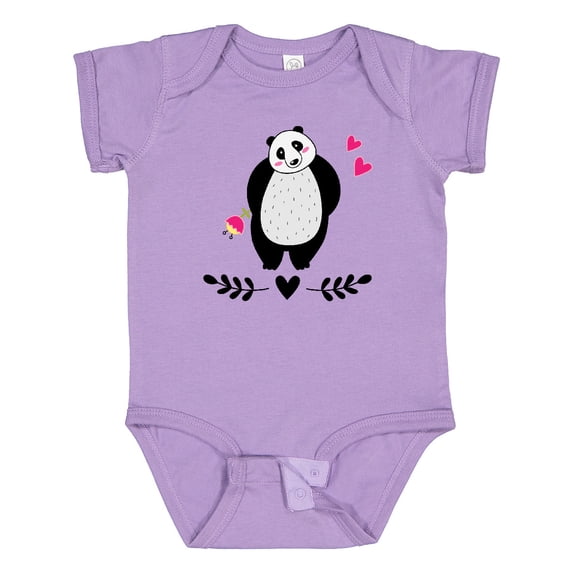 Inktastic Panda Lover Girl Bear Girls Baby Bodysuit
