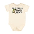 thumbnail image 1 of Inktastic Pap Pap's Fishing Buddy Boys Baby Bodysuit, 1 of 5