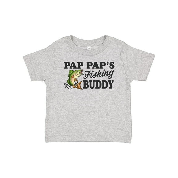 Inktastic Pap Pap's Fishing Buddy Boys Baby T-Shirt