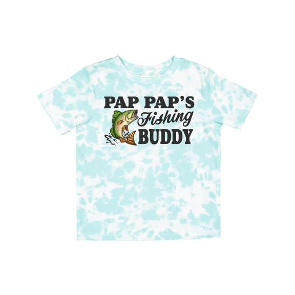 Inktastic Pap Pap's Fishing Buddy Boys Toddler T-Shirt