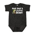 thumbnail image 1 of Inktastic Pap Pap's Fishing Buddy with White Text Boys Baby Bodysuit, 1 of 5