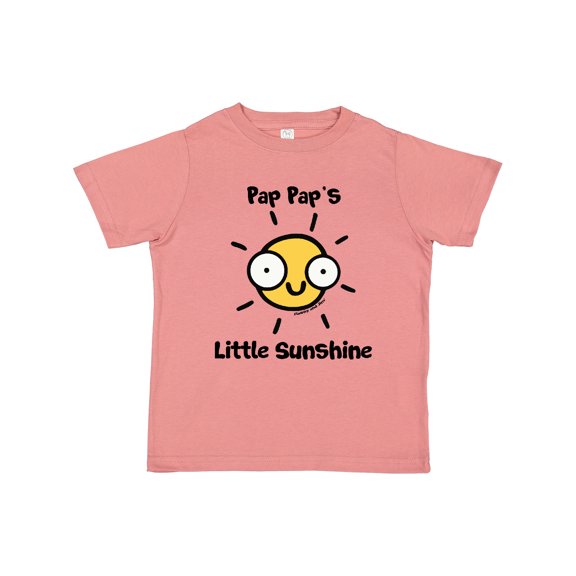 Inktastic Pap Pap's Little Sunshine Boys or Girls Toddler T-Shirt