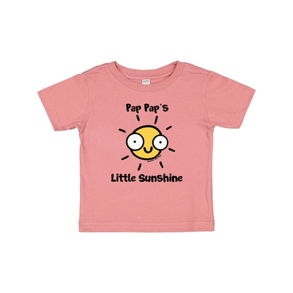 Inktastic Pap Pap's little Sunshine Boys or Girls Baby T-Shirt