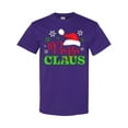 thumbnail image 1 of Inktastic Papa Claus with Christmas Santa Hat and Snowflakes T-Shirt, 1 of 5