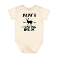 thumbnail image 1 of Inktastic Papa Hunting Buddy Bow Hunter Boys or Girls Baby Bodysuit, 1 of 5