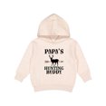 thumbnail image 1 of Inktastic Papa Hunting Buddy Bow Hunter Toddler Hoodie, 1 of 4