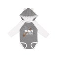 thumbnail image 1 of Inktastic Papa Little Helper Boys Long Sleeve Baby Bodysuit, 1 of 5