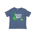 thumbnail image 1 of Inktastic Papa's Boy Grandson Boys Baby T-Shirt, 1 of 5