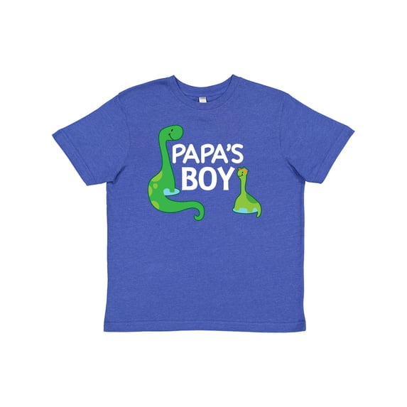 Inktastic Papa's Boy Grandson Youth T-Shirt